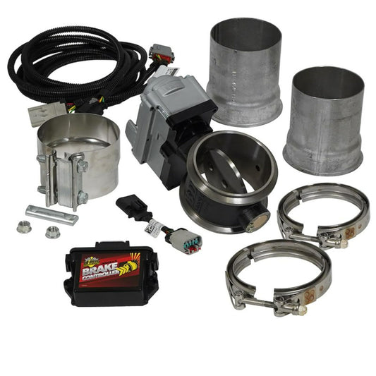 BD Power Inline Exhaust Brake for 4" or 5" Exhaust, Non-VGT Equipped 07.5-12 Ram 6.7L Cummins