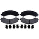 Raybestos Specialty Truck Automotive Replacement Rear Brake Pad Set for Select Chevy, GMC (SP2405TRH)