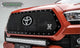 2018-2022 Tacoma X-Metal Grille, Black, 1 Pc, Insert, Chrome Studs, Does Not Fit Vehicles with Camera - PN #6719511