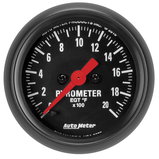AUTO METER 2655 Gauge, Pyrometer (Egt), 2 1/16", 2000ºf, Digital Stepper Motor, Z-Series