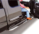 RealTruck 4000 Series SideSteps | Stainless Steel, Polished | 4156PS | Fits 2015-2026 Ford F-150 Super Cab Pickup