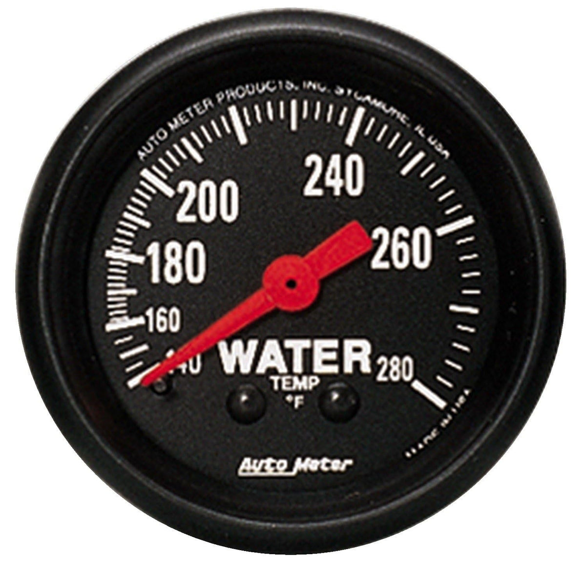 AUTO METER 2606 Z-Series Mechanical Water Temperature Gauge