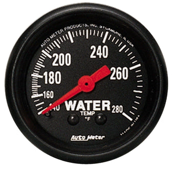 compare product AUTO METER 2606 Z-Series Mechanical Water Temperature Gauge