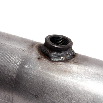 compare product BBK 1816 High-Flow Short Mid-Pipe, Silver