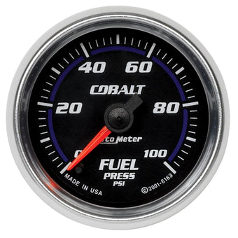 compare product Auto Meter 6163 Cobalt Full Sweep Electric Fuel Pressure Gauge