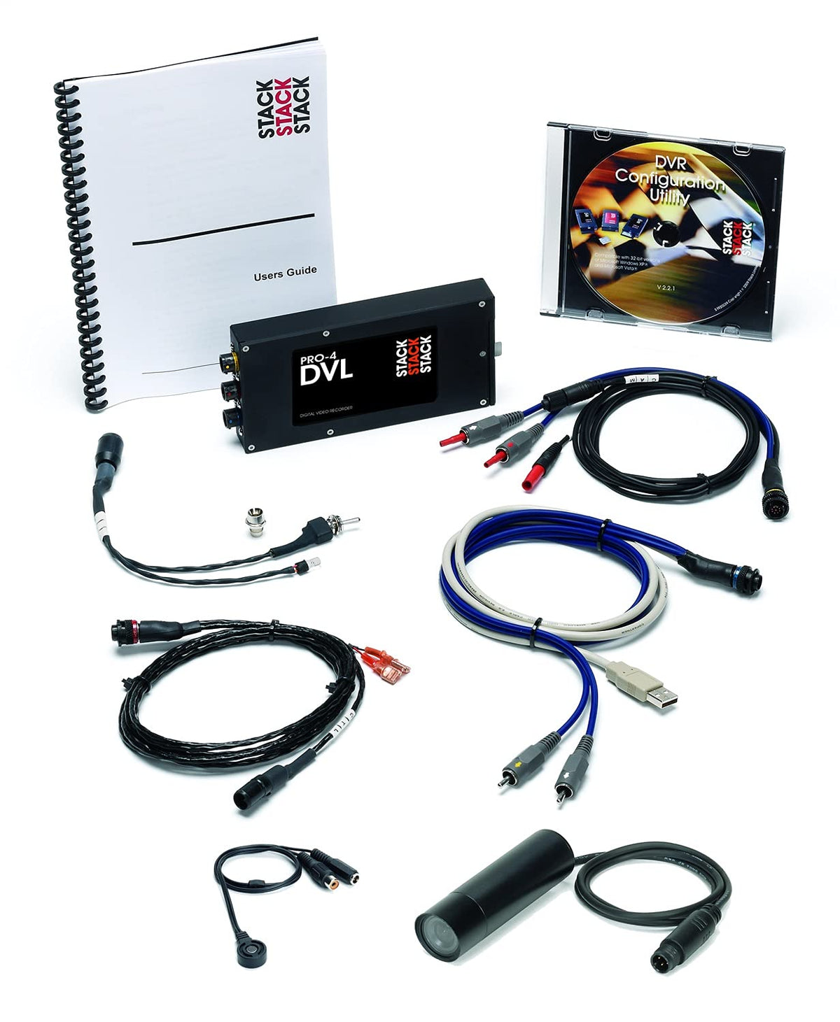 STACK ST8321-N Dvl Digital Video Logger, Pro-4, Ntsc 1-Camera Sta