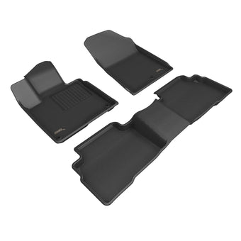 compare product 3D MAXpider Custom Fit Kagu Floor Mat (Black) Compatible with Kia Sportage Hybrid 2023-2026 - Full Set