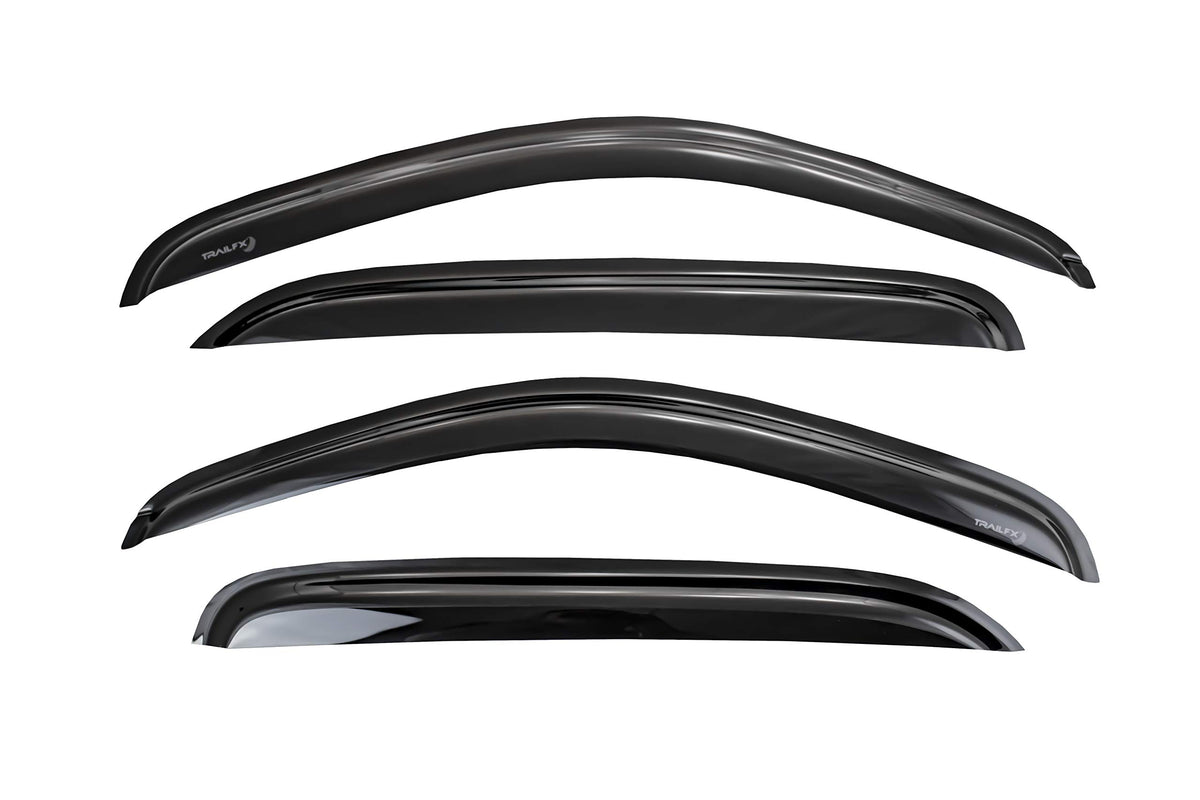 TRAILFX PLST TX Window Vents 4Pc Wrangler 07-18