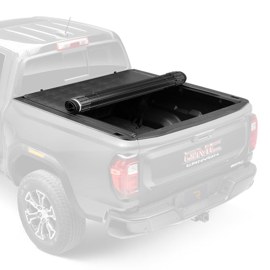 RealTruck TruXedo Sentry Hard Rolling Truck Bed Tonneau Cover | 1586901 | Fits 2019 - 2024 Dodge Ram 1500, Does Not Fit w/ Multi-Function (Split) Tailgate 6' 4" Bed (76.3")