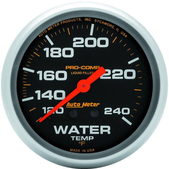 compare product Auto Meter 5433 Mechanical Liquid Water Temperature Gauge