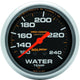 Auto Meter 5433 Mechanical Liquid Water Temperature Gauge