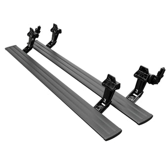 compare product RealTruck AMP Research PowerStep Smart Series Retractable Electric Truck Steps with LED Step Lights & App Control | Fits 2017 - 2019 Ford F-250/F-350/F-450 Super Duty | 86235-01A