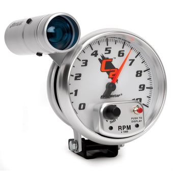 compare product Auto Meter 7299 C2 Pedestal Mount Shift-Lite Tachometer Gauge