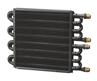compare product Derale 15301 Dual Circuit Tube and Fin Cooler Core 8 and 8 Pass Dual Core , Black