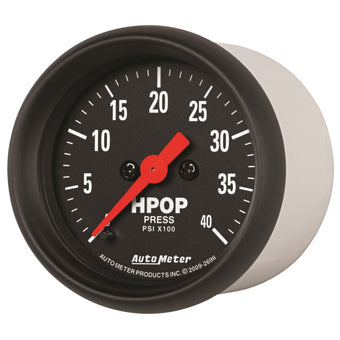 compare product AUTO METER 2696 Z-Series High Pressure Oil Pump Gauge , 2.3125 in.