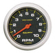 AUTO METER 5161 Pro-Comp Electric in-Dash Tachometer,3.375 in.