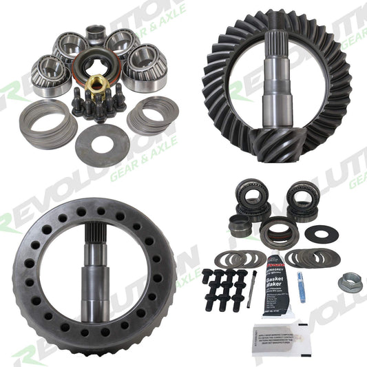 Revolution Gear Fits TJ Rubicon 4.88 Ratio Gear Package (D44Thick) Koyo Bearings