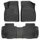 Husky Liners Weatherbeater Floor Mats | Fits 2019-2026 Chevrolet Blazer, 2017-2025 Cadillac XT5, 17-23 GMC Acadia | Front & 2nd Row, 3-pc Black - 99141