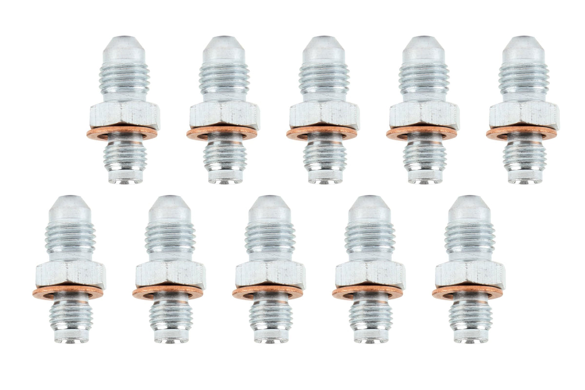 Allstar Performance Adapter Fittings -4 to 3/8-24 10pk