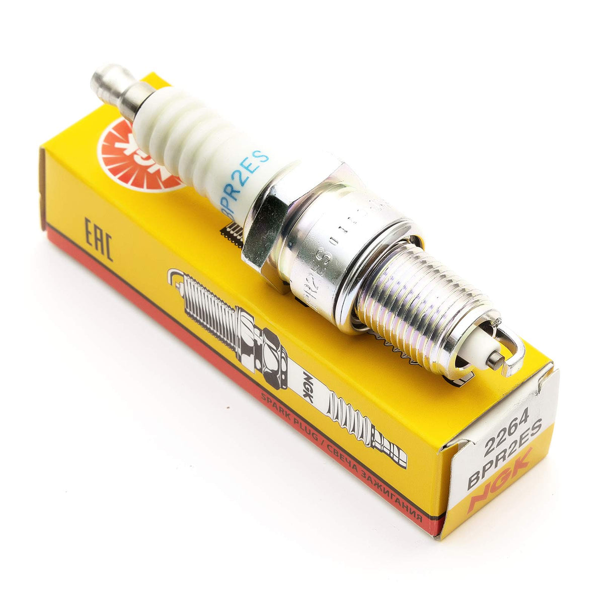 NGK (6458) PFR6Q Spark Plug - Pack of 4
