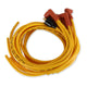ACCEL 4039 Spark Plug Wire Set - 8mm - Yellow with Orange Straight Boots