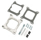 Mr. Gasket Carburetor Adapter Kit 4Bbl To 4Bbl, Silver