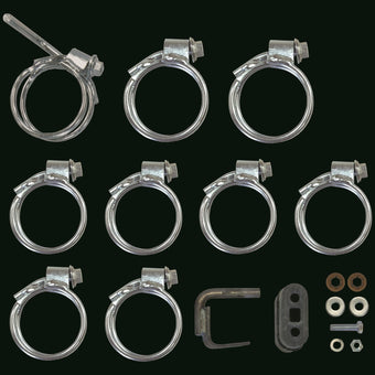 compare product Flowmaster 17417 American Thunder Cat-Back Exhaust Kit 2.5 Inch Aluminized Steel 3 Inch Polished 304 Stainless Steel Tips Compatible with 2004-2008 Ford F-150 Lincoln Mark LT 4.6L 5.4L