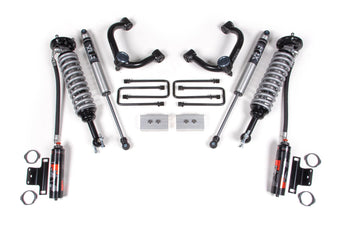 compare product BDS1588FPE | 3 Inch Full Suspension Lift Kit (Front & Rear) | FOX 2.5 Elite Coilover | FOX 2.0 Shocks | Compatible with Ford F150 (14-20) 4WD
