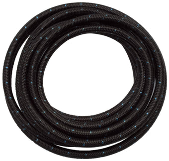 compare product Edelbrock 632153 Black Cloth Hose, 3 Feet, 10AN