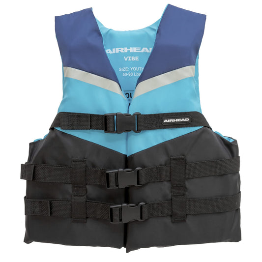 Airhead Vibe Life Vest, Closed Sided PFD, Youth