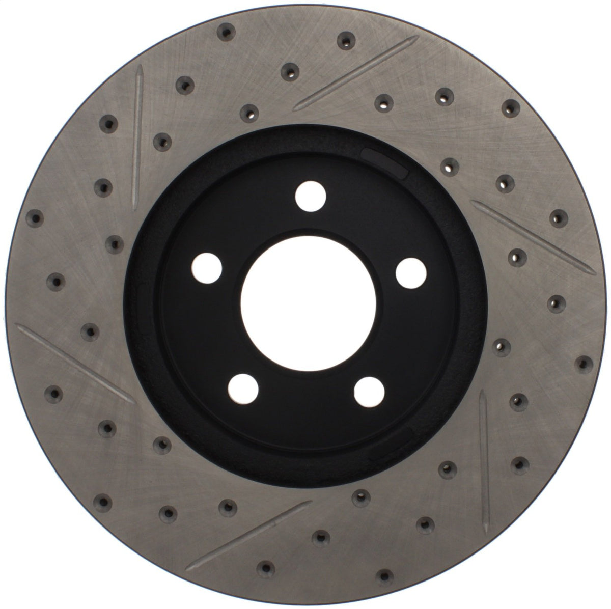 StopTech 127.61072L Sport Drilled/Slotted Brake Rotor (Front Left), 1 Pack