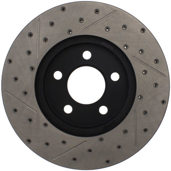 compare product StopTech 127.61072L Sport Drilled/Slotted Brake Rotor (Front Left), 1 Pack