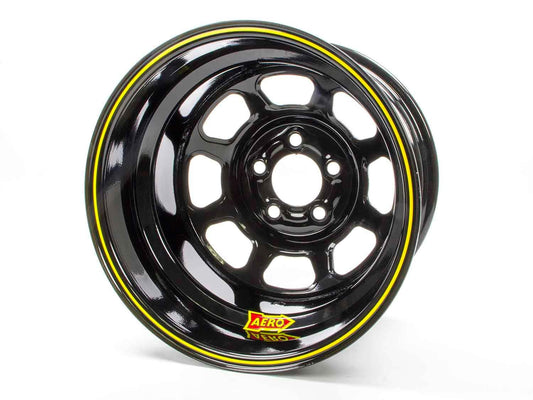 Aero Race Wheel 51-180550 15X8 5IN WIDE 5 BLACK