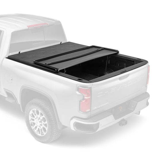 RealTruck Extang Trifecta e-Series Soft Folding Truck Bed Tonneau Cover | 77466 | Fits 2014 - 2021 Toyota Tundra w/ and w/o OE track system 6' 7" Bed (78.7")