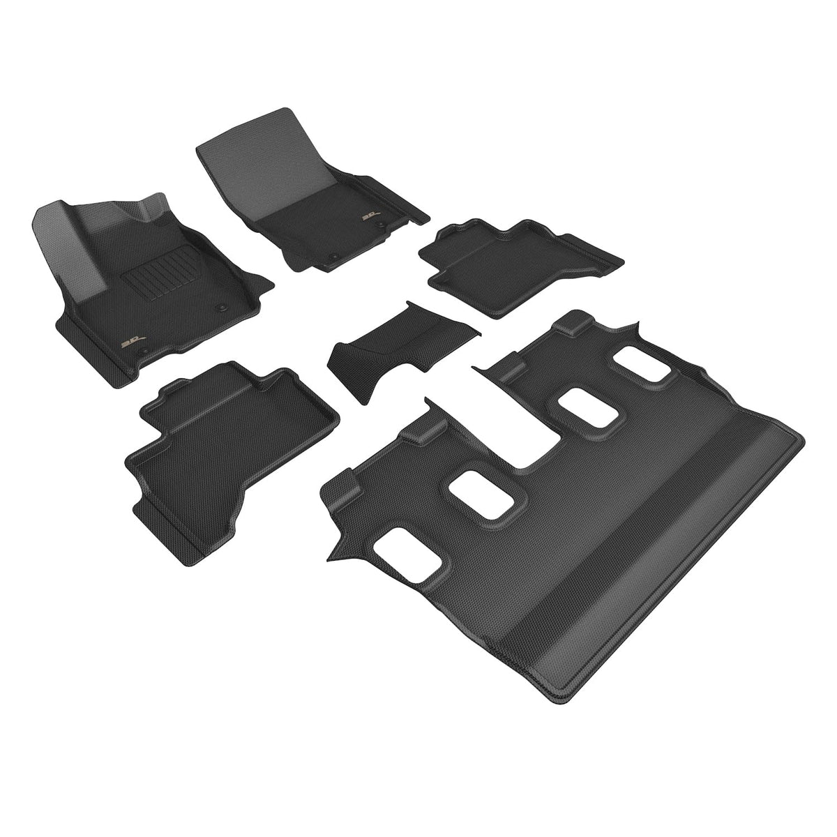 3D MAXpider Kagu Floor Mats Compatible with Lexus GX 6-Seat 2024-2026