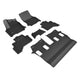 3D MAXpider Kagu Floor Mats Compatible with Lexus GX 6-Seat 2024-2026