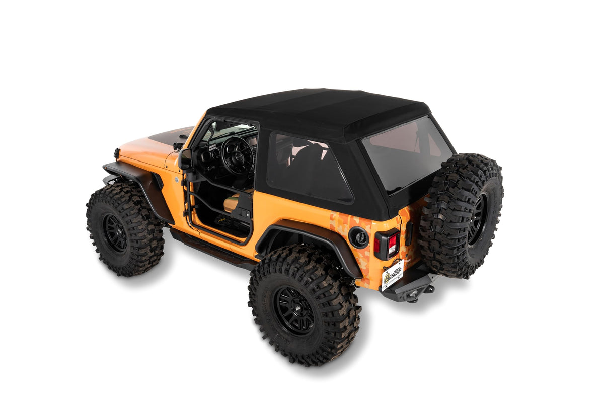 Bestop Trektop Glide Black Diamond 5493035 for Jeep Wrangler JL 2018-2027