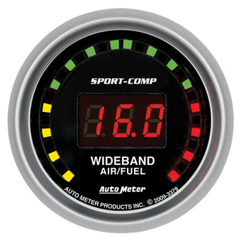 compare product Auto Meter 3579 Sport-Comp Wide Band Air Fuel Ratio Kit