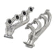 Flowmaster 814123 409S Block Hugger Header - 2.50in Stock Flange Outlet - Pair