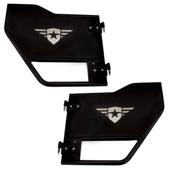 compare product Combat Off Road Mission Doors - Rear Pair - Tube Doors Compatible with Jeep JT Gladiator