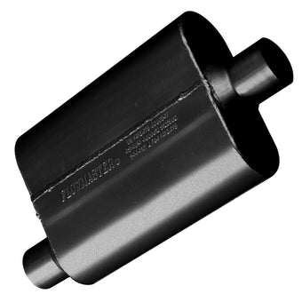 compare product Flowmaster 42441 Aggressive Sound Chambered 40 Series Muffler 2.25 Offset