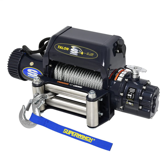 Superwinch 1695210 Talon 9.5i, 12 VDC winch, 9,500 lb/4,309 kg capacity with roller fairlead