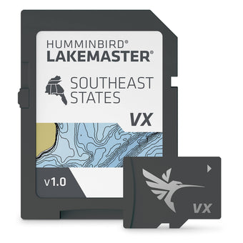 compare product Humminbird LakeMaster Southeast States V1 Map SD Card for Fish Finders