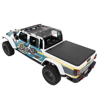 compare product Bestop EZ-Fold Soft Tonneau - Gladiator; for 5 ft. Bed