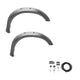 Bushwacker - Pocket/Rivet Style, Front Fender Flares | Fits 2021-2025 Ford F-150 (Excludes Lightning), Black | 2-Pcs. 20135-02