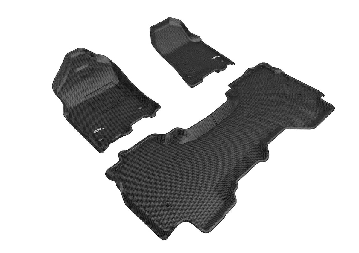 3D MAXpider Kagu Floor Mat for Dodge Ram 1500 Quad Cab 2019-2024