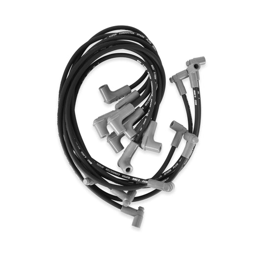 MSD 31293 Super Conductor Spark Plug Wire Set Black