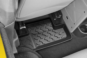 compare product Bestop 51503-01 Jeep Molded Floor Mat Liner Rear Black