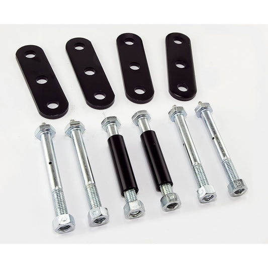 Rugged Ridge | Suspension Leaf Spring Shackle Kit, Rear, HD, Greaseable | 18265.10 | Fits 1976-1986 Jeep CJ