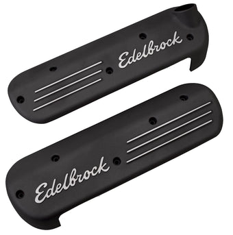compare product Edelbrock 41183 Black Coil Cover for GM LS 99+, Multi, One Size